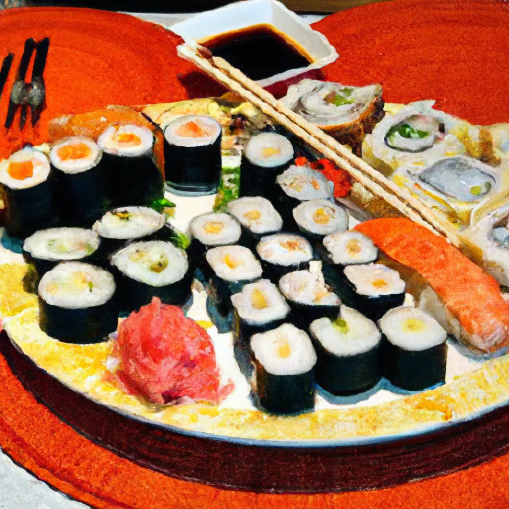 Ile kcal ma sushi?