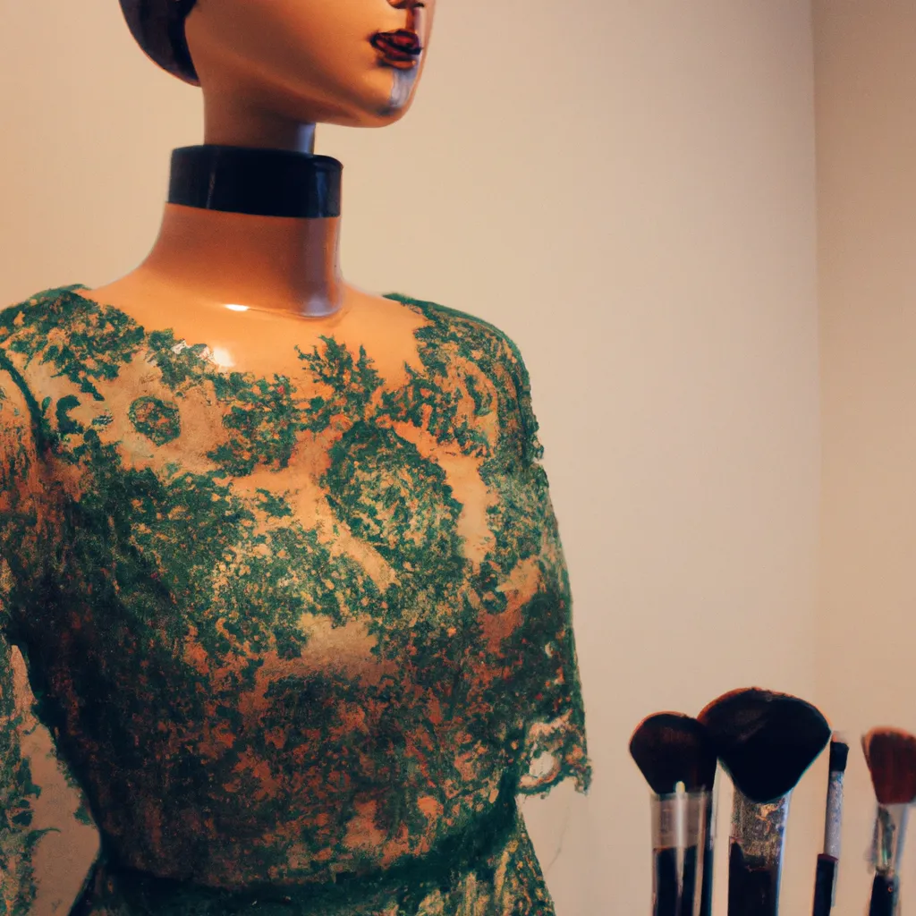 Jaki makijaż do zielonej sukienki?