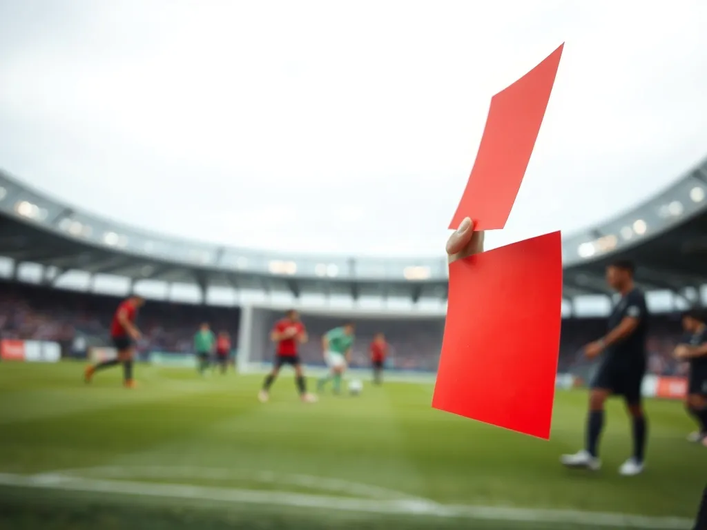 Co jeśli trener dostanie czerwoną kartkę? Konsekwencje i procedura