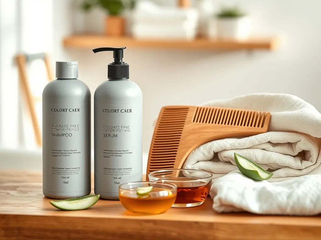 Jak pielęgnować włosy po farbowaniu?